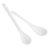 Керамические ложки длинные-короткие белые фарфоровые кофейные суповые сахарные чайные десертные столовые приборы MIT