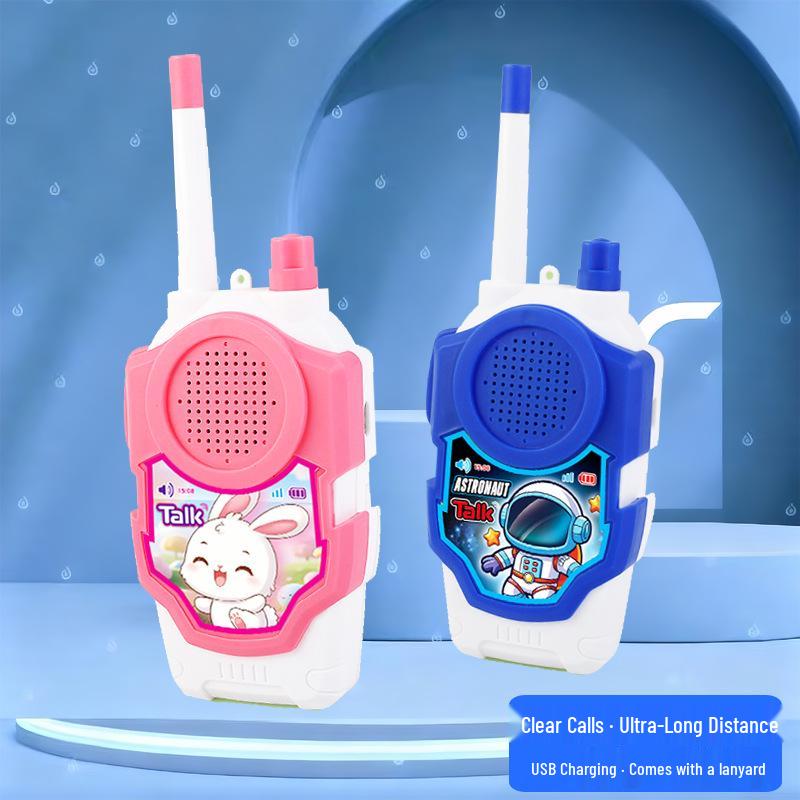 Детская беспроводная рация: Интерактивная игрушка-рация для родителей и детей
