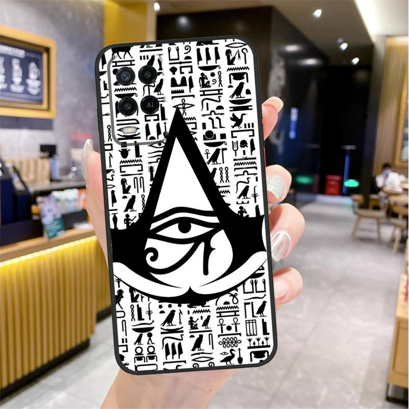 Египетский Глаз Гора Чехол Для Oppo A74 A54 A94 A78 A98 A18 A60 A80 A40 A38 A58 A96 A76 A16 A15 A17 A57 A77 A5 Pro