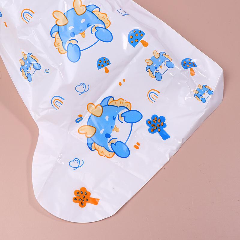 1Pair Cartoon High Waterproof Children'S Shoe Covers Protectors Anti-Slip Rain Proof Long Shoes Cover With Stretchy Cuff