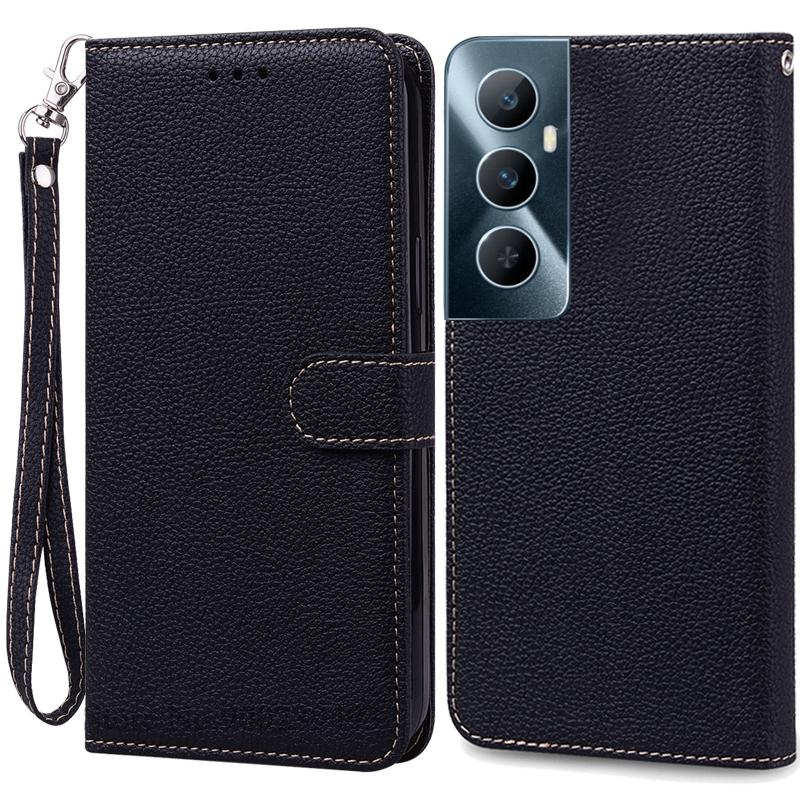 Для Realme C65 Чехол Кожаный Кошелек Книжка Чехол для Телефона Для Realme C65 4G Coque Fundas Для Oppo Realme C65 Чехол для Телефона