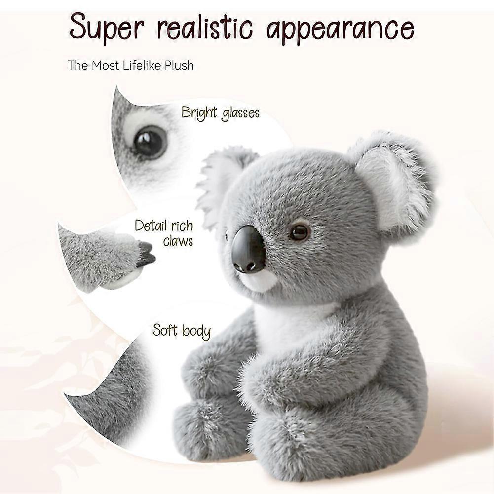 Koaly - The Koaly Emotional Healing On Demand, Koaly Plush For Emotional Support, Mimics Natural Movements For Realistic Comfort, Cuddly Stuffed Doll
