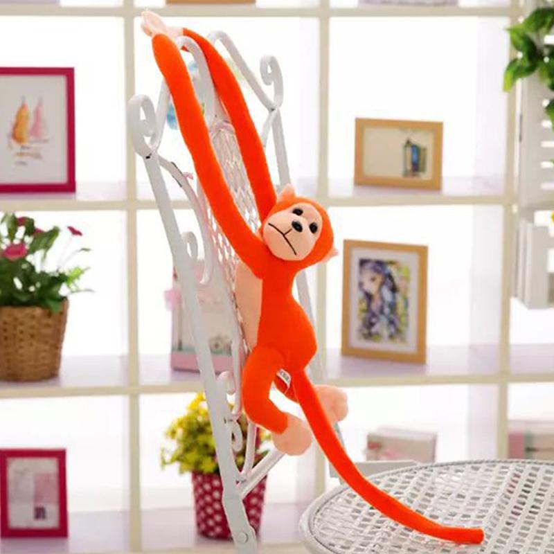 60 см Длинные руки хвост обезьяны мягкие плюшевые занавески ребенок спящий успокаивающие игрушки животные украшение автомобиля День святого Валентина Gi