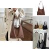Fashionable Everyday Tote Bag For Women Spacious And Stylish Pu Bag Available In Black Khaki Brown