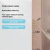 Waterproof Height Measurement Sticker Self-adhesive Growth Chart Sticker  Home Use