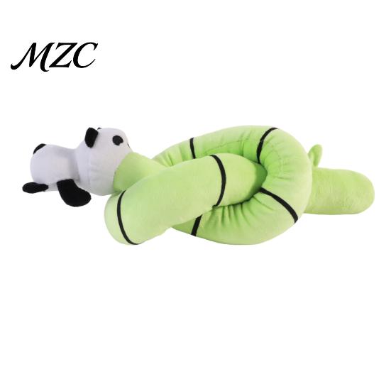 Interactive Plush Pet Chew Toys Squeaky Dog Toy, Long Strip Stuffed Animal Tug of War Tug-of-War Toy for Small to Medium Dogs Biting Shaking Shaped
