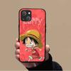 KK-41 One Piece Poster Soft Black Case for iPhone XR 14 15 11 12 13 6 7 8 X XS Pro Max Samsung S22 S23 S21 S24 FE Ultra S8 Plus