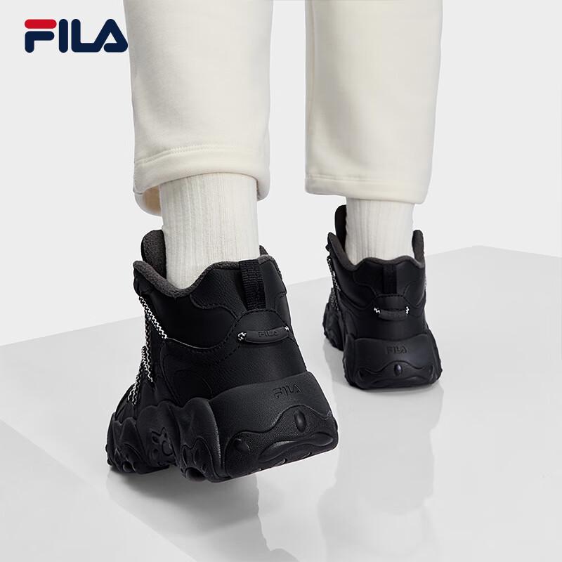 Fila Женские зимние плюшевые кроссовки на толстой подошве с кошачьими лапками 6