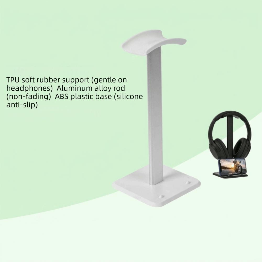 Sturdy Headset Holder Modern Headphones Stand Rack Headphone Stand Workstation