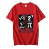 Men T-shirts Summer I Ate Some Pi Design Tshirt Funny I Ate Some Pie Math Nerd Humor Classic Retro Short Sleeve Top Tee Clothing