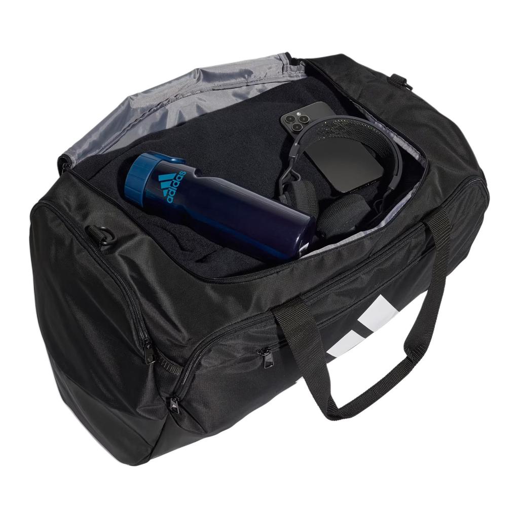 adidas Сумка для спортзала Defender из полиэстера, унисекс, черная JZ0607
