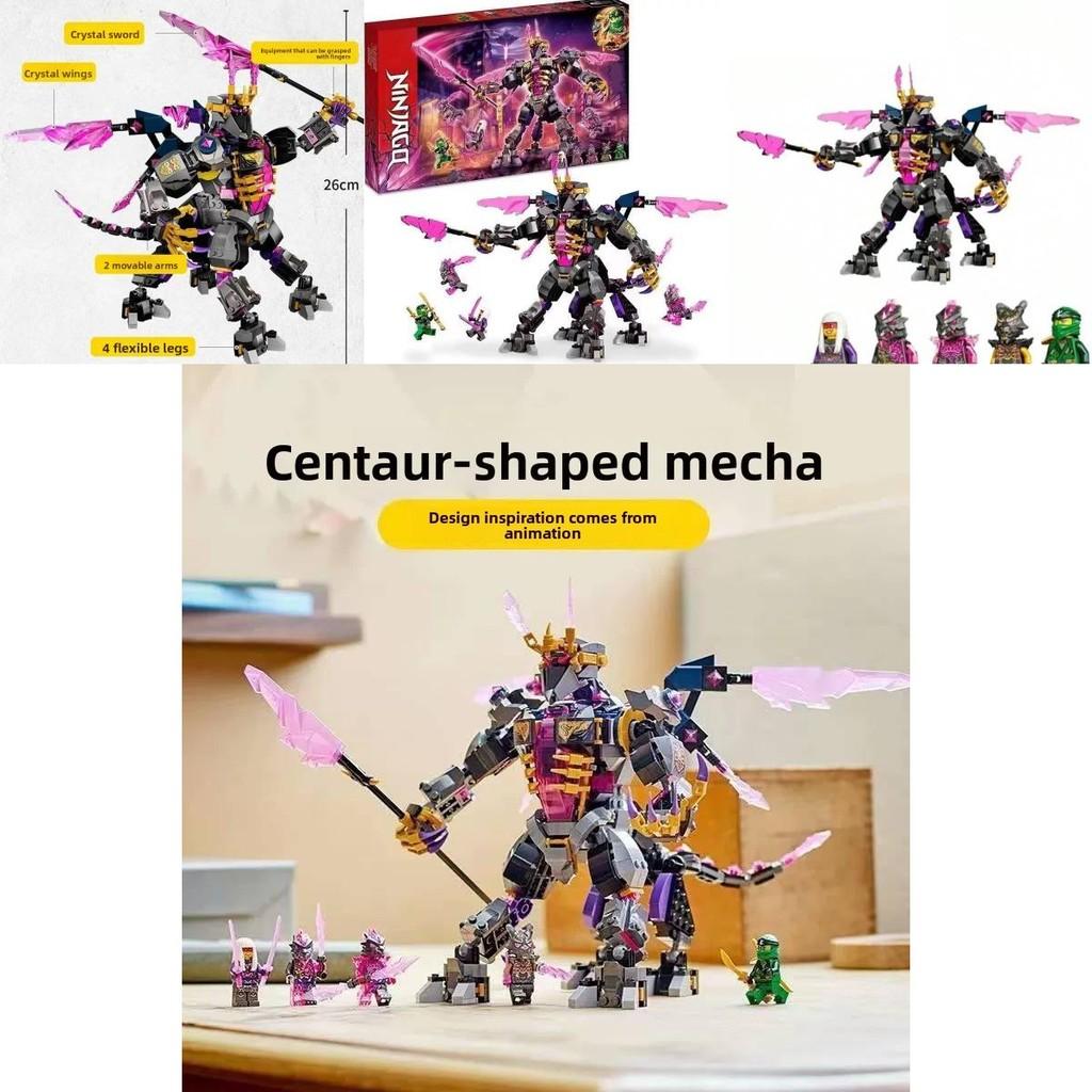 Ninjago Кристальный Король Модель из Строительных Блоков Игрушка Для Мальчиков Детей Коллекционный Подарок