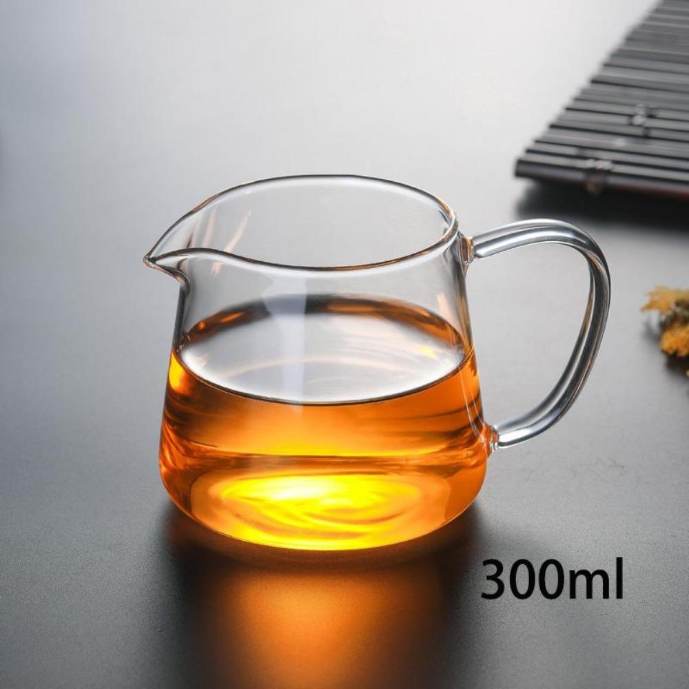 Heat-resisting Clear Glass Tea Pot Fair Cup Cha Hai Teapot With Infuser Puer Tea Brewing Kettle Pu Erh Gaiwan Set Pots Teapots