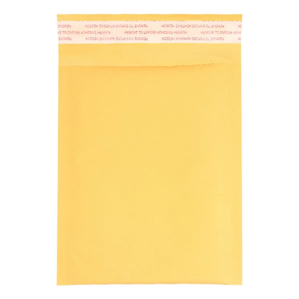 10Pcs Pearlescent Film Shipping Bags Waterproof Kraft Foam Envelope New Bubble Mailers