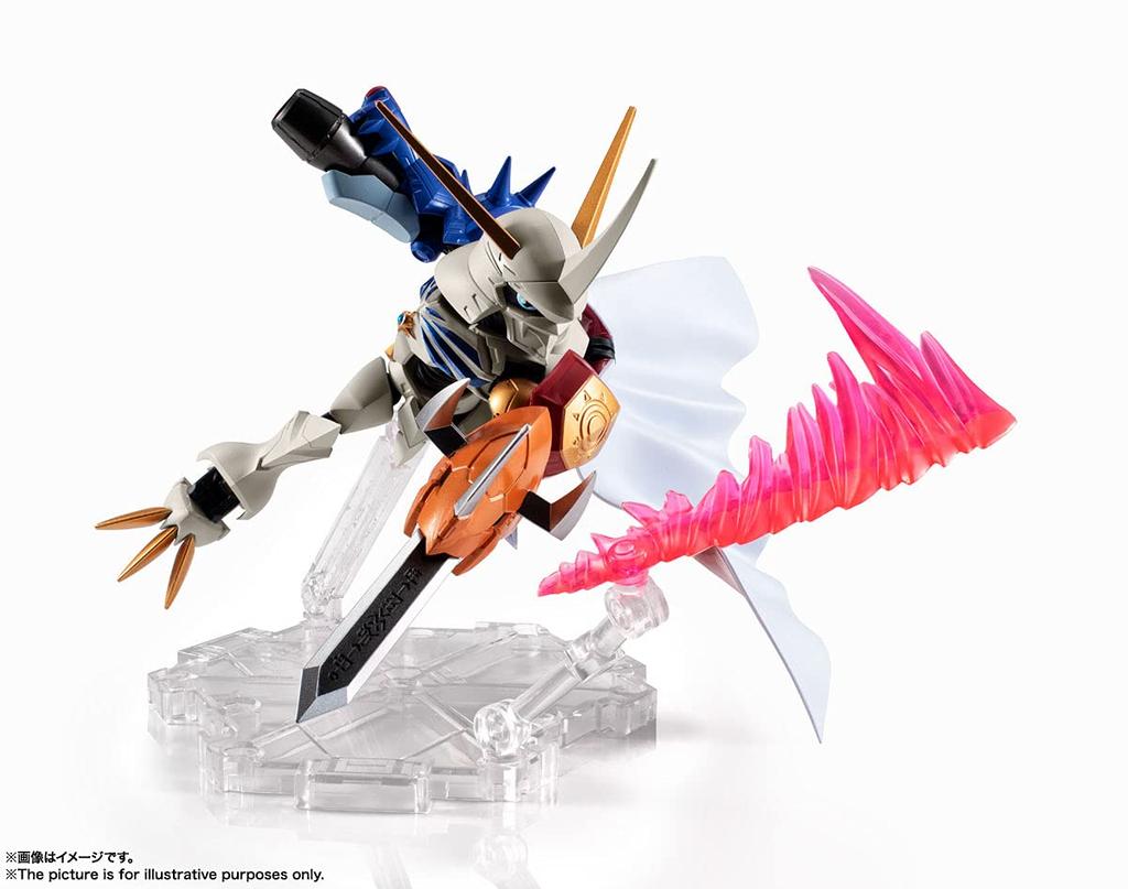 TAMASHII NATIONS NXEDGE STYLE Digimon Adventure Omegamon Color 100 мм окрашенная подвижная фигурка [DIGIMON UNIT] - Специальная версия - Приблизительно. АБС и ПВХ