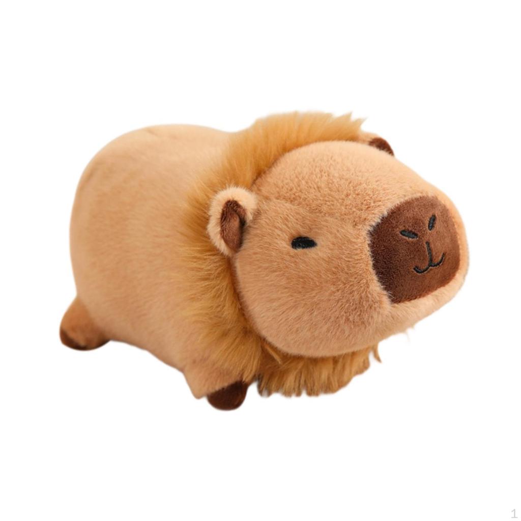 Очаровательная плюшевая игрушка капибара для детей и взрослых. Идея подарка