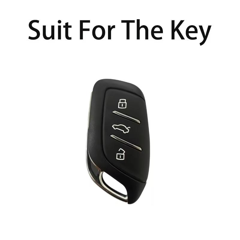 White Diamond Pattern TPU Key Case for MG 4 2023 Mg4 Ev MG HS GT ZS EV ZX MG5 MG6 Roewe RX3 RX5 RX8 ERX5 I6 I5 Key Cover Fob Bag