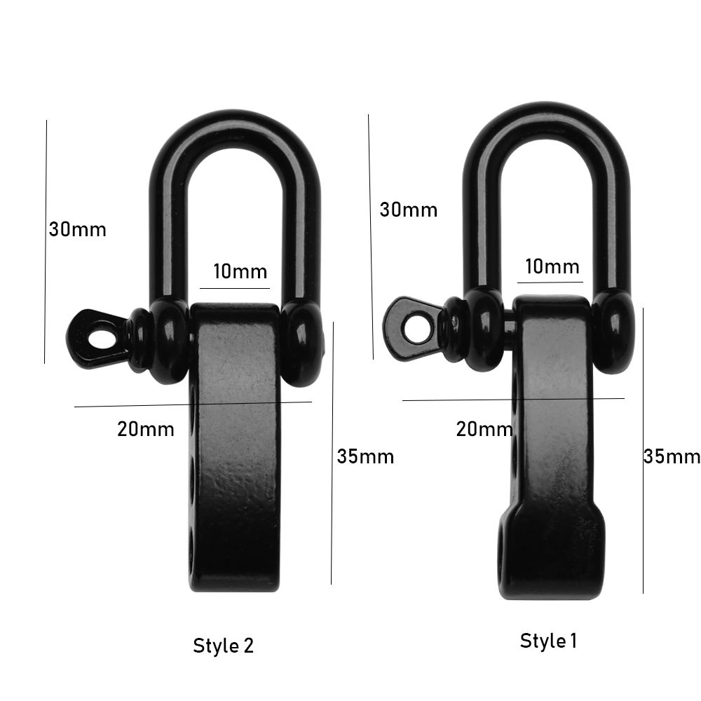 Pin Paracord Bracelets accessories Bracelet Buckles U-Shaped Shackle Buckle Survival Rope Paracords