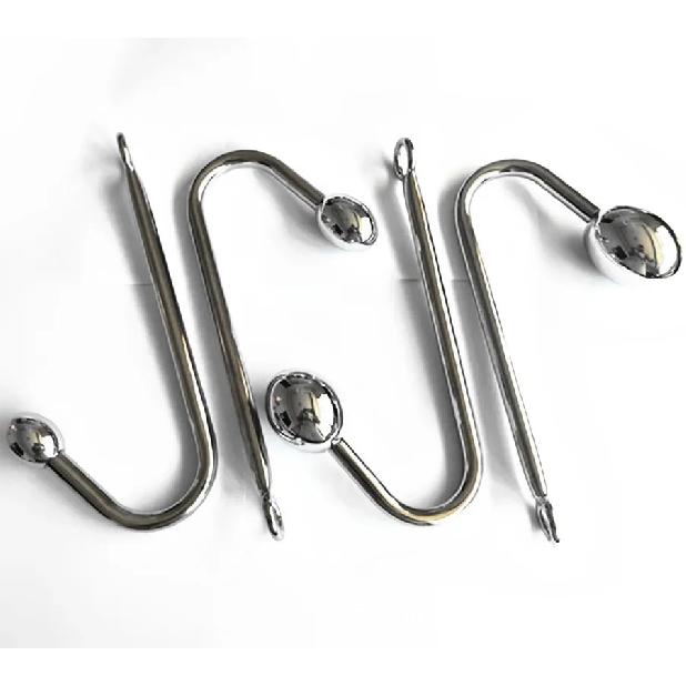 2026 new Roestvrijstalen anale haak Anusballen Metalen anale dilatator Buttplug Grote anale kralen prostaatstimulator insert