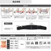 ATHMD Lumbar Provides and Secure Open Made in Size S D&M Support, Support, Protection, Prevention, Relief, Stretch, Compression, Type, Black, Japan,