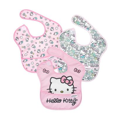 Нагрудник для детского питания Bumkins Disney Hello Kitty Harry Potter, 3 упаковки, Hello Kitty, 1 комплект