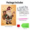 Christmas Pearl Painting Kit Santa Claus Gift Candy Cane Handmade DIY Home Decoration Painting