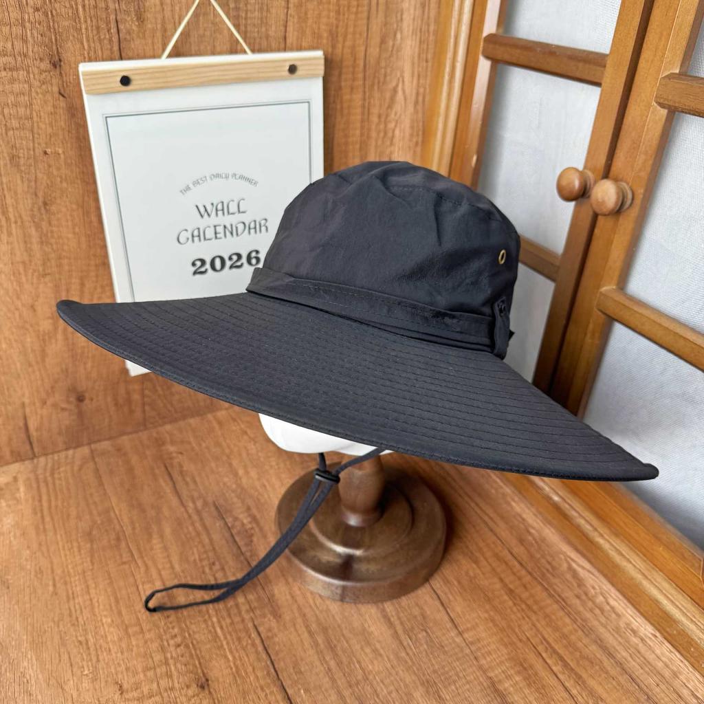 Sports wind sun protection bucket hat oversized brim quick-drying breathable basin hat spring and summer travel cycling UV protection sun hat
