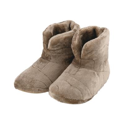 Livheart Комнатные тапочки, Комфорт Белого медведя, Коричневый (Размеры 23-24.5см), Стеганый, Для холодной погоды, 14129-32