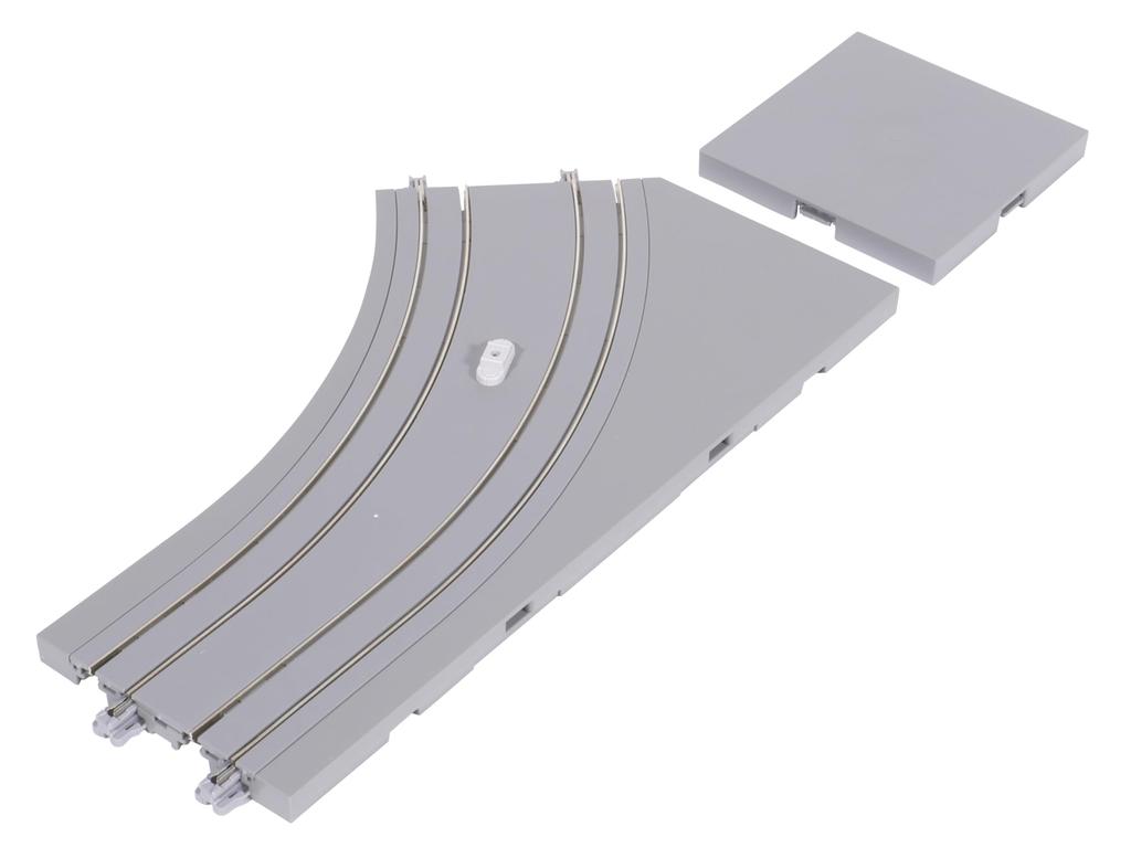 KATO N-образная колея Unitram E, криволинейная колея, пересечение, левое. Поставки моделей железных дорог 40-103-E