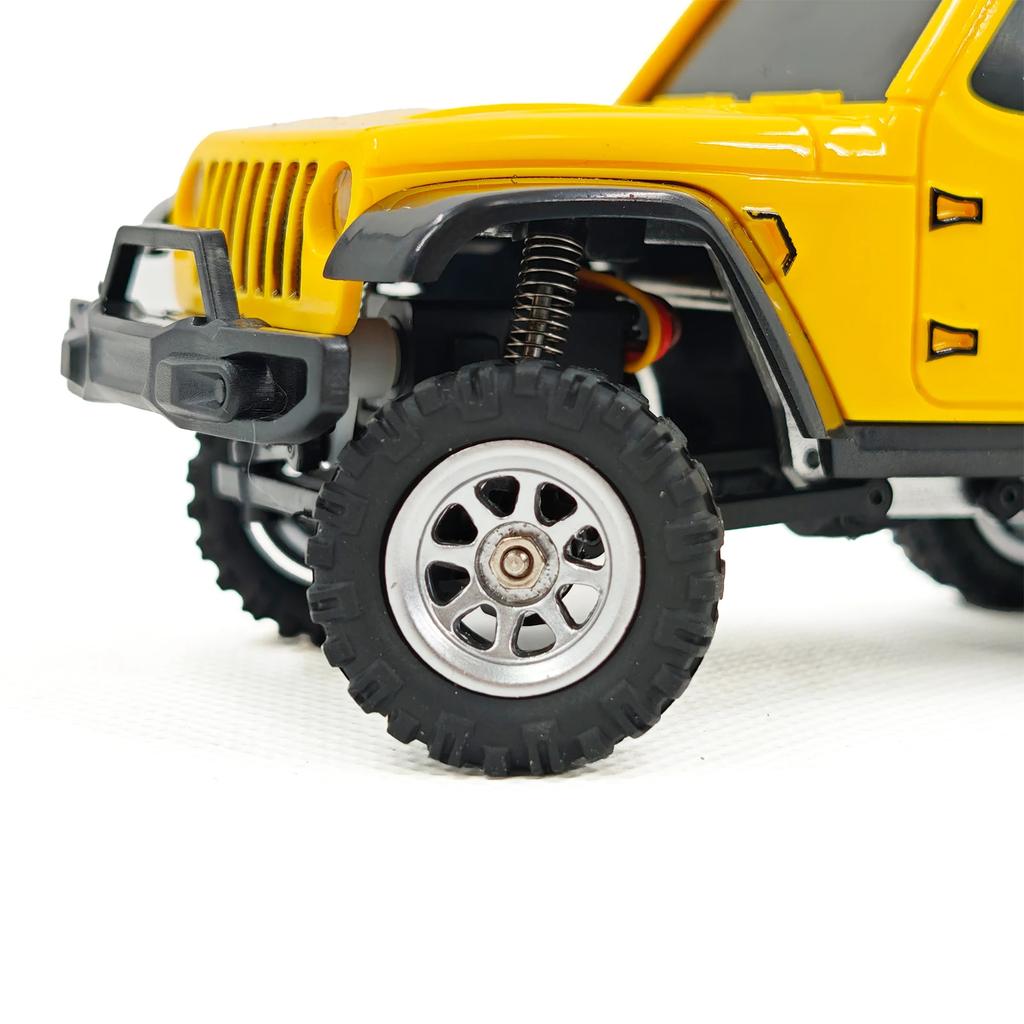 1/36 RC Car 4WD Off-road Climbing Crawler 2.4G Electric Remote Contorl Vehicle RTR Model with LED Lights Toys for Children