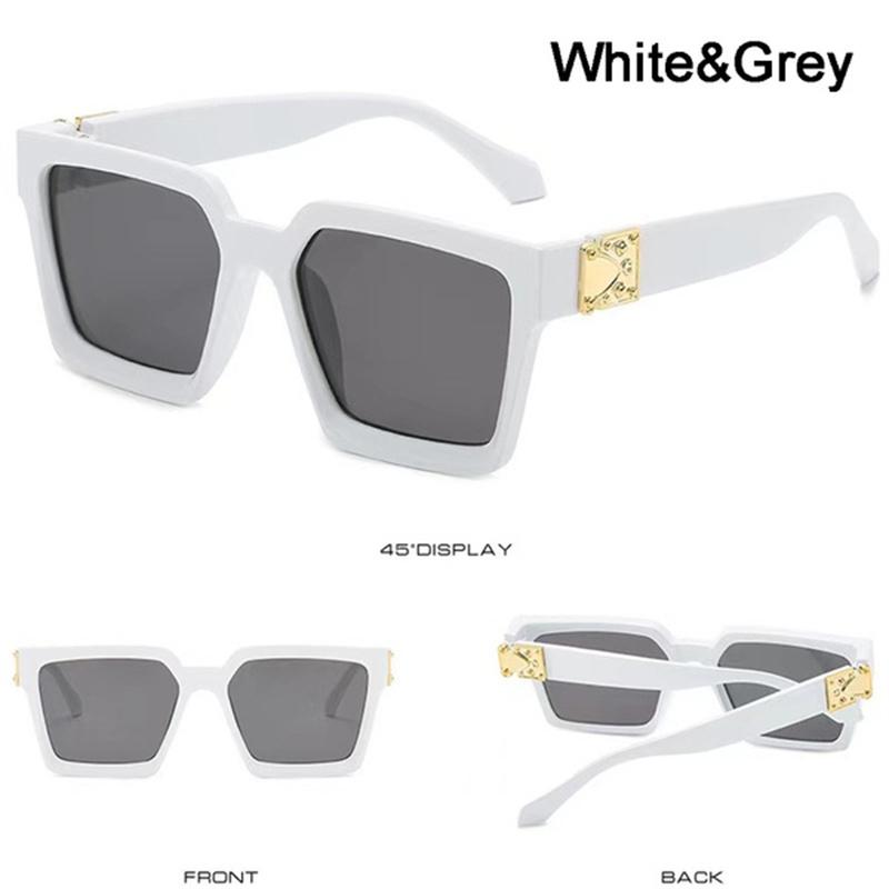 Мужские и женские солнцезащитные очки в классической оправе с большой оправой, модные аксессуары, солнцезащитные очки для женщин