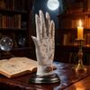 Hand of God Statue Modern Palmistry Hand Resin Figurine Sculpture Home Office Bookshelf Desktop Decoration Ornament