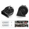 12V Car Horn, 410DB Car Snail Horn, Air Horn, Waterproof Motorcycle Modification, for Motorcycle Boats Trucks