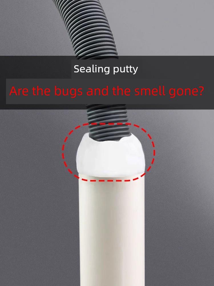 Sewer Drain Stopper, Anti-Odor Pipe Sealant, Insect-Proof Cover, Toilet Deodorizer
