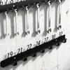 Wall-Mounted Wrench Sorting Rack Multi-Hole Large Capacity Wrench Storage Rack Save Space Metal Tool Organizer Rack