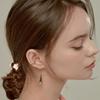 BESTY [18k Gold Nickel-Free] Eternal Serenity Earrings