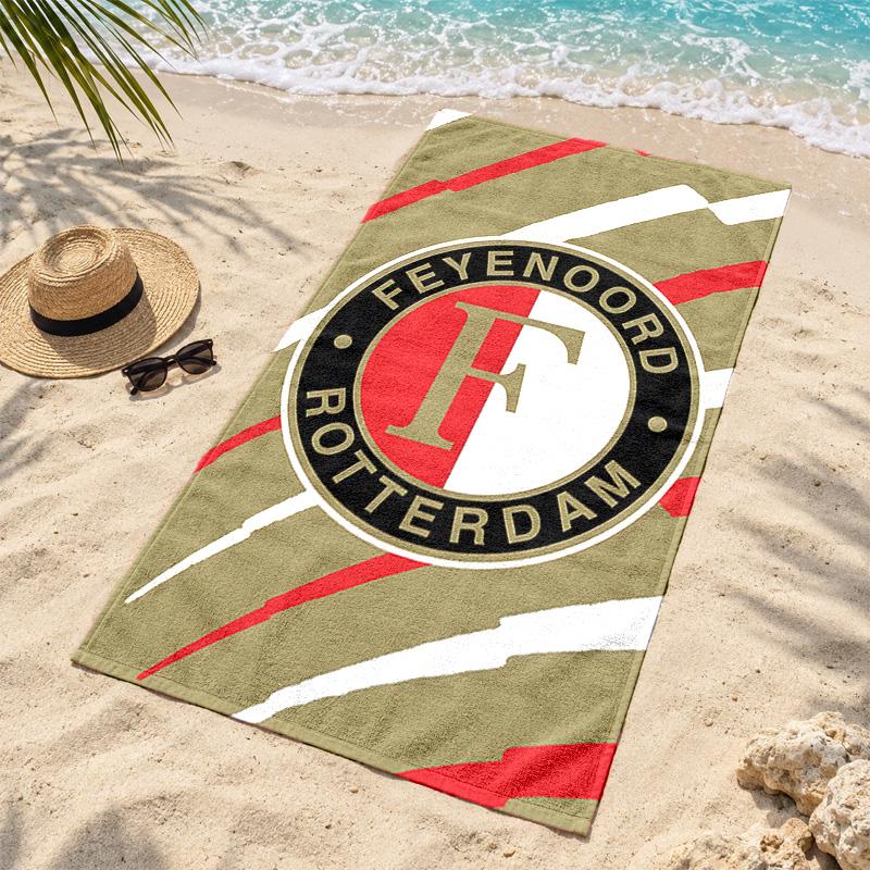 Feyenoord Rotterdam Microfiber Beach Towel Quick Dry Sand Free Lightweight Beach Towels for Travel Swimming Camping