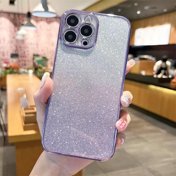 Fashion Bling Glitter Colorful Phone Case For OPPO A54 A54S A55 A57 A58 A58X A59 Shockproof Soft Plating Protection Cover Funda