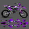 PowerZone Индивидуальный набор графики, фонов, наклеек для командной графики For KTM SX SXF MX 2016-2018 EXC XCW Enduro 2017-2019 125-500 куб. см
