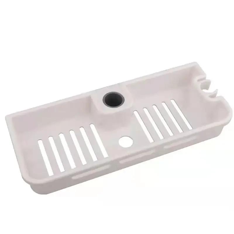 Стеллаж для хранения душа в ванной, органайзер без сверления, подъемный стержень, держатель насадки для душа, держатель для геля для душа, шампуня, полки