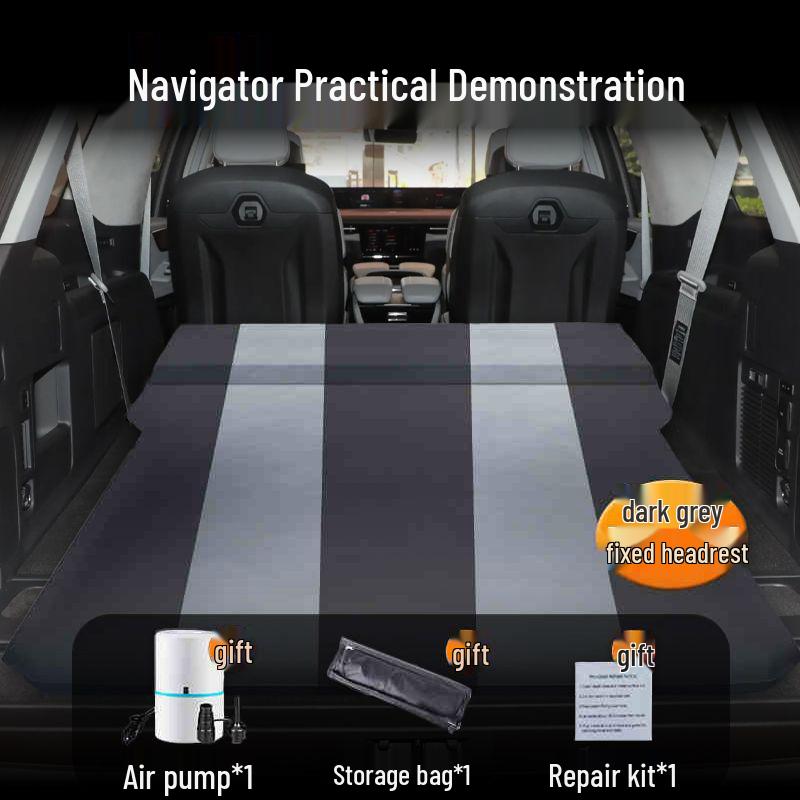 Матрас для автомобильной кровати Lincoln Navigator: Надувной матрас для багажника - Универсальный, не требует надувания.