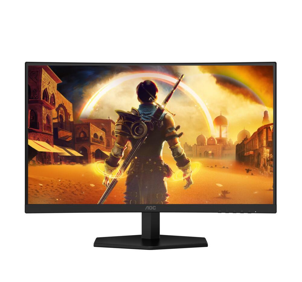 AOC G4 C27G42E monitor 27 inch 180 Hz curved black