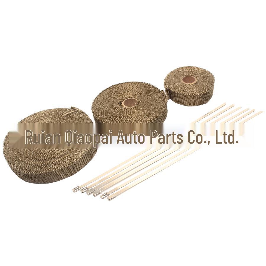 Огнеупорная тепло- и звукоизоляционная обмоточная лента для двигателя мотоцикла