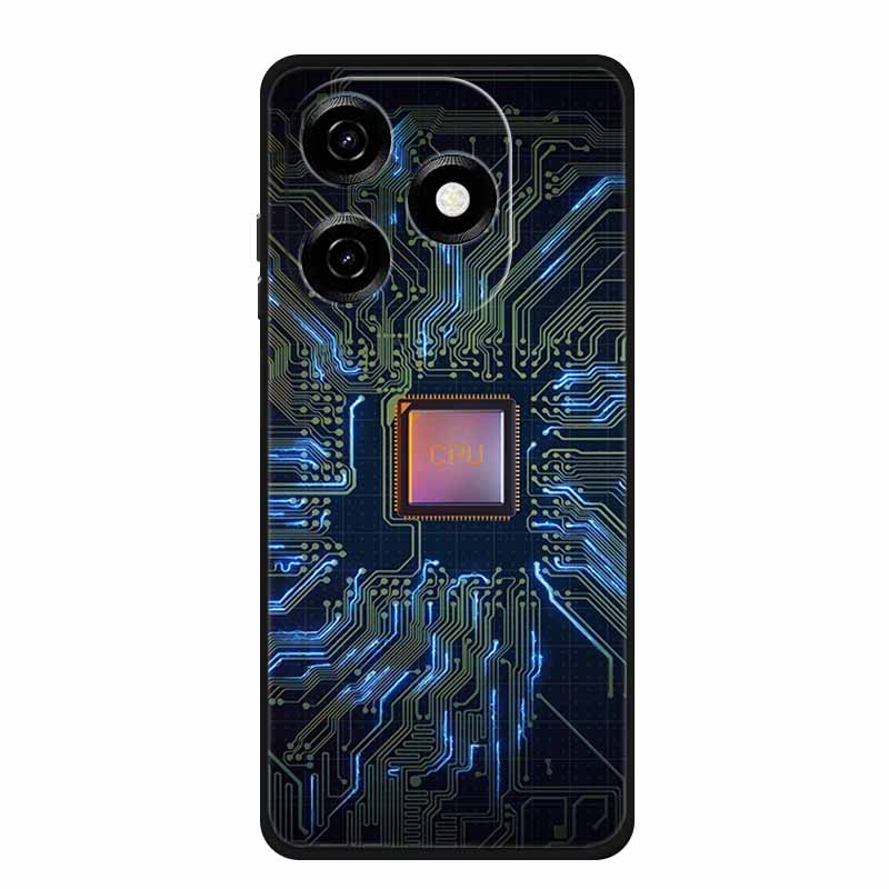 Чехол для Honor X5c Plus Милый Мультяшный Мягкий Силиконовый TPU Защитная Задняя Крышка Чехол для Телефона для Honor X5c Plus Роскошный Бампер Coque