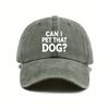 Fashion Trendy Letter Printed Outdoor Street Sun Protection Hat for Men and Women Daily Casual Baseball Cap