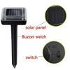 Ультразвуковой отпугиватель животных на солнечной энергии, уличный водонепроницаемый отпугиватель змей, мышей, животных, отпугиватель мышей на солнечной энергии
