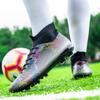 Футбольные бутсы с высоким берцем, мужские футбольные бутсы с длинными ногтями, детские молодежные кроссовки для соревнований, футбольные бутсы для детей