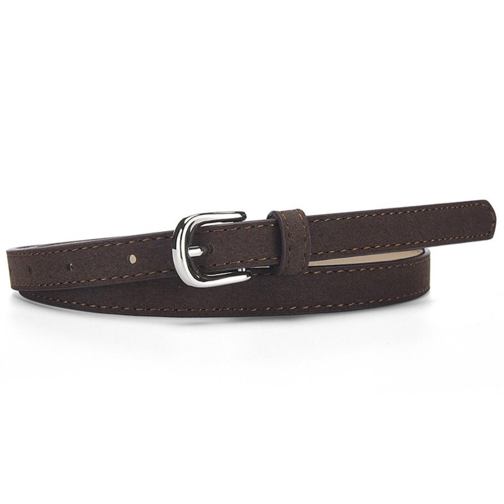 Luxury Design Business Waist Belt Casual Waistband Trendy Suede Leather Belt For Women