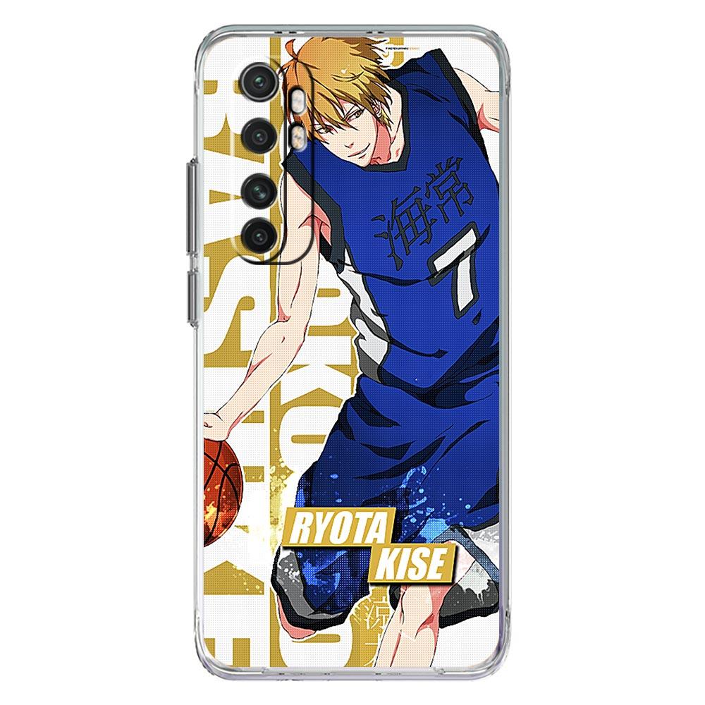 Kuroko No Basuke Anime Phone Case For Xiaomi Poco X3 NFC F3 M3 GT M4 Mi 11 Lite 5G Ultra 11T 11X 12 Pro 11i 12X Soft Clear Cover
