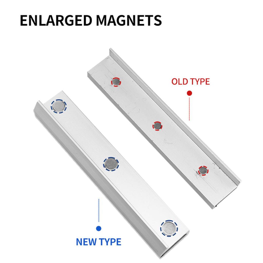 Защитный чехол для магнитных тисков 4-8'', защитный чехол для губок, алюминиевый сплав, ручные инструменты, V-образные защитные аксессуары для верстачных тисков